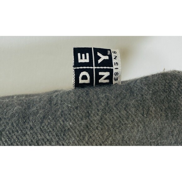 Deny Designs Half/Moon Pattern Throw Pillow 17”x17” Gray - Picture 2 of 3